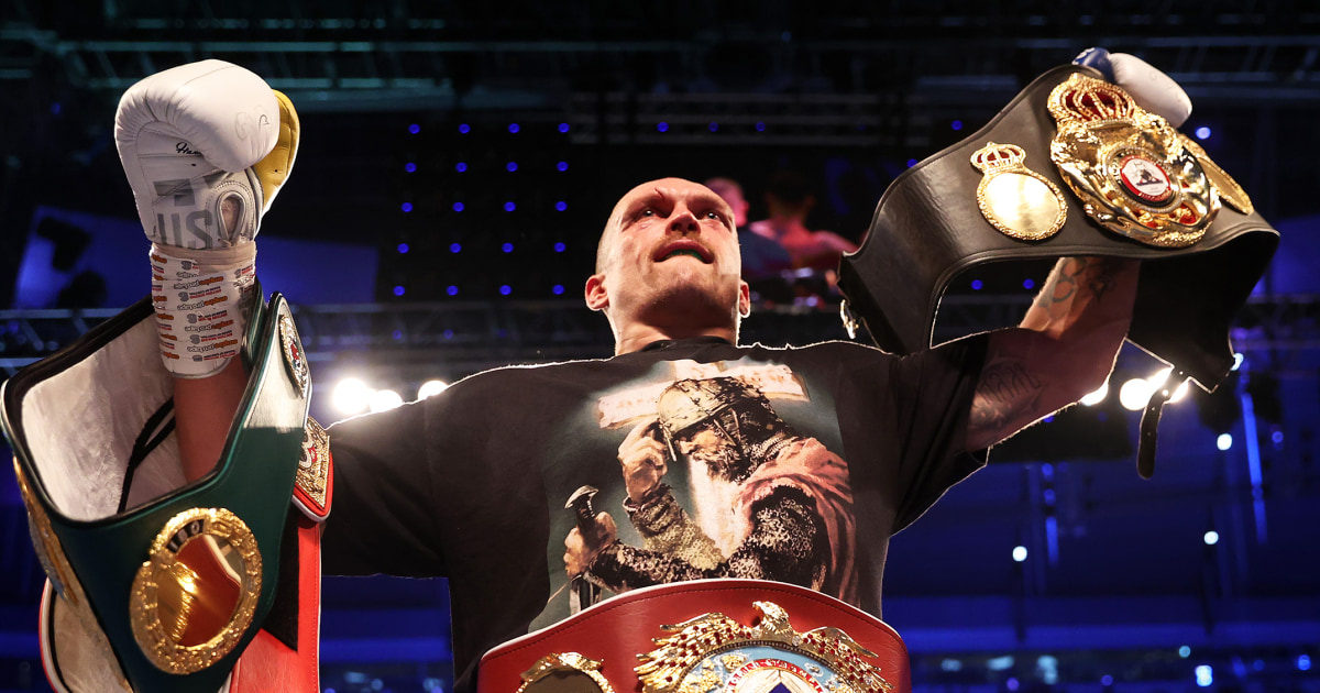 ‘It is my duty to fight’: Ukrainian boxing champs travel back home to join battle against Russia