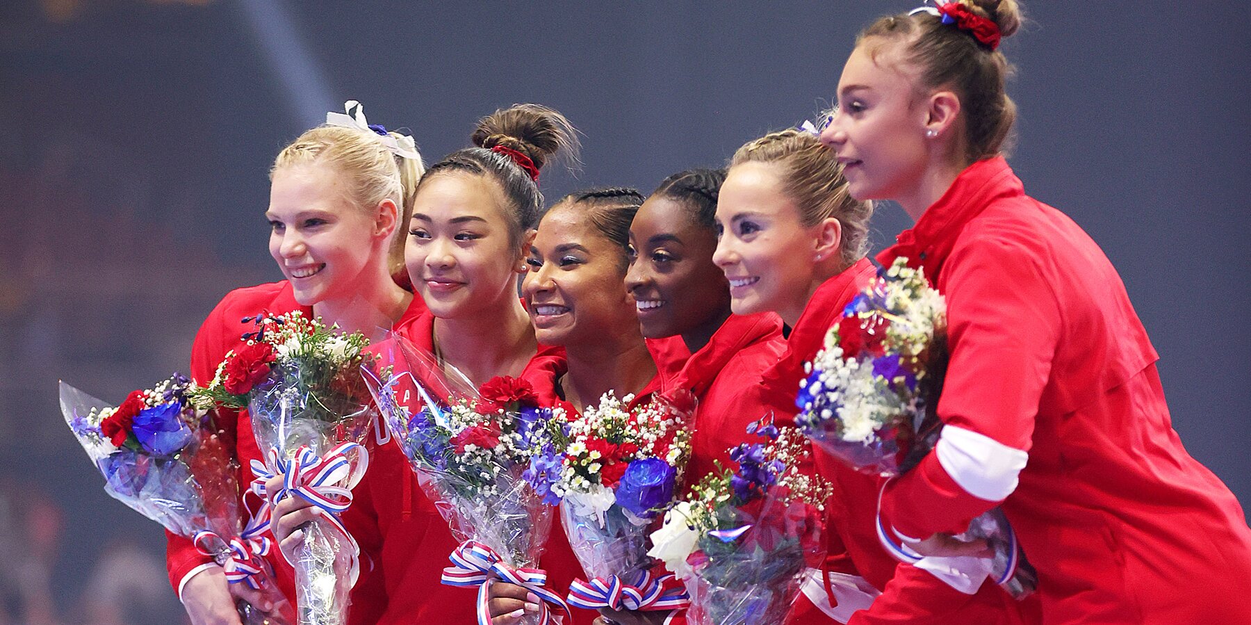 Simone Biles and the USA Gymnastics Team Are Tokyo-bound — and They Got the Best Airport Sendoff | Travel + Leisure