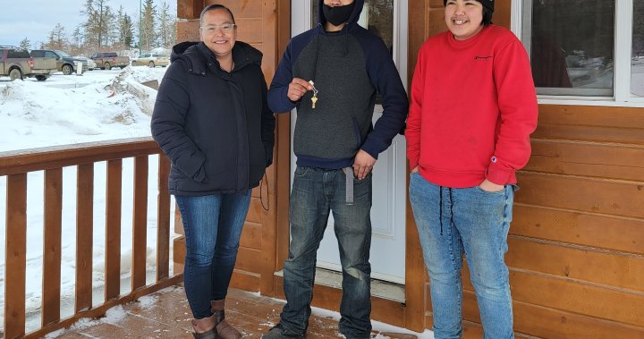 Big River First Nation man living in a travel camper wins cabin in a raffle  | Globalnews.ca