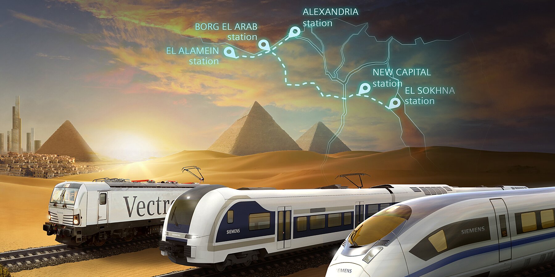 Egypt’s First High-speed Train Line Will Connect the Red Sea to the Mediterranean | Travel + Leisure