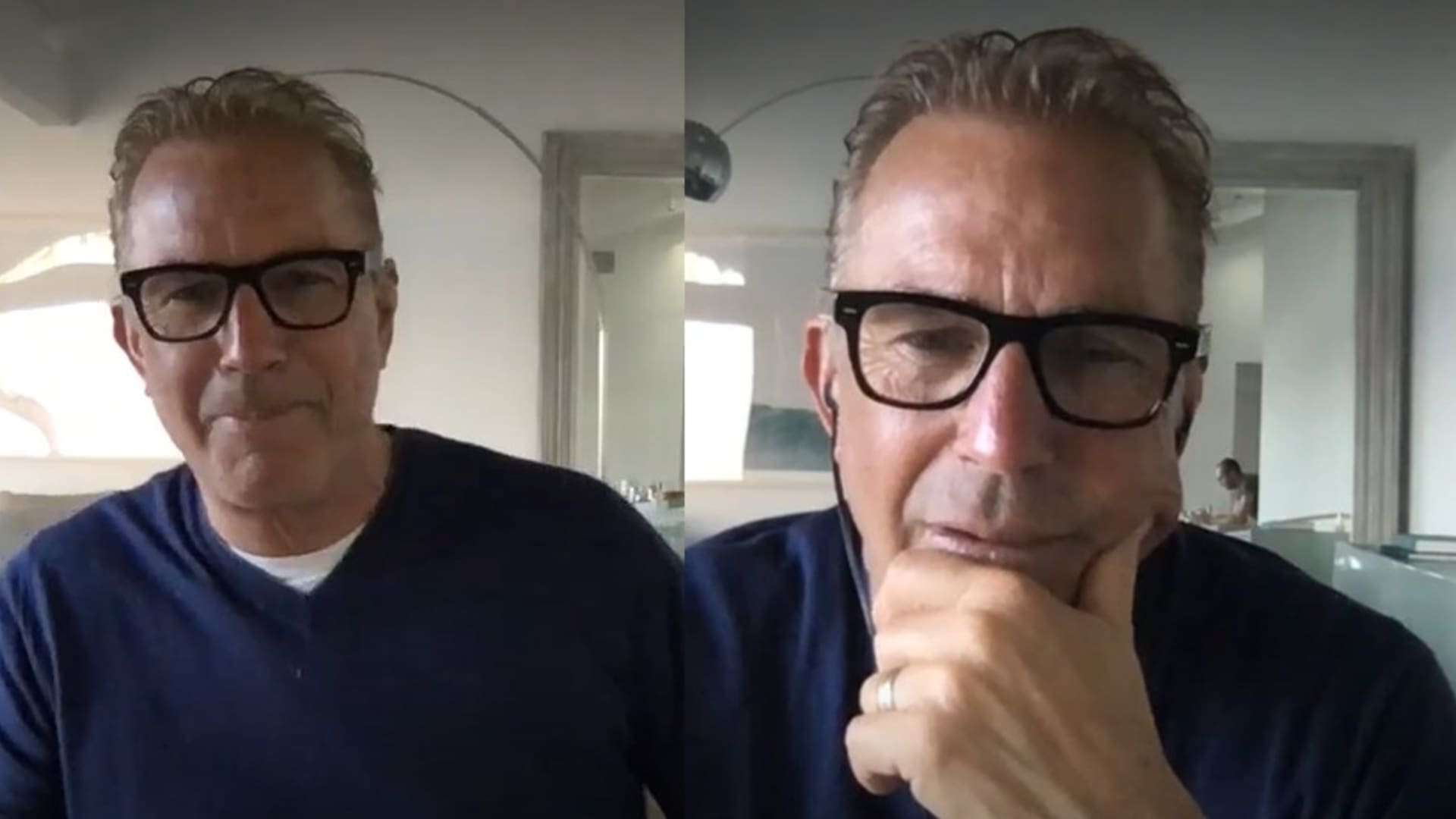 Kevin Costner explains his road trip travel app HearHere