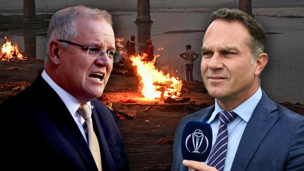 ‘Come and witness dead bodies’: Michael Slater challenges Scott Morrison to DEBATE over India travel ban | Sunrise