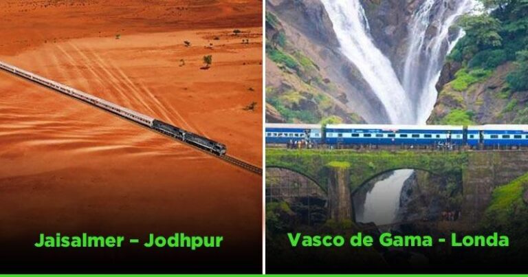15 Of The Most Beautiful Train Routes In India, You Should Travel ...