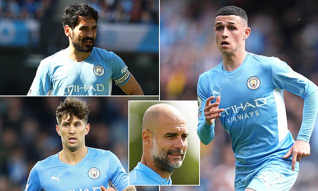 Ilkay Gundogan, Phil Foden and John Stones will NOT travel with Man City squad on US pre-season tour | Daily Mail Online