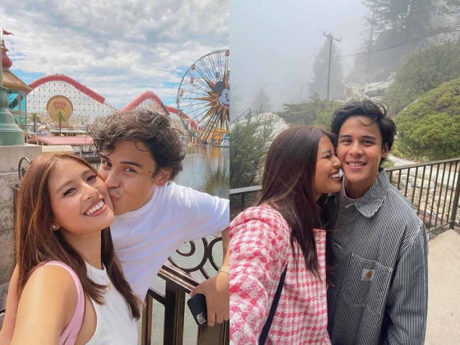 IN PHOTOS: Gabbi Garcia and Khalil Ramos travel to Los Angeles | GMA Entertainment
