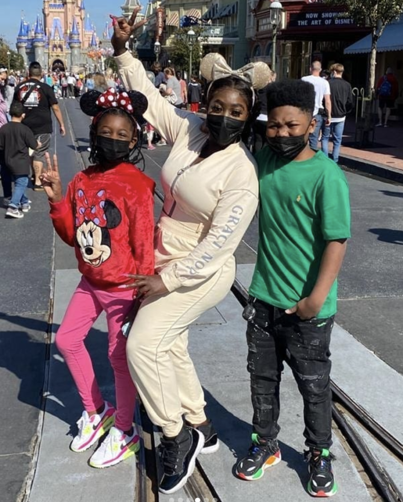 Spice and Her Kids Travel To Disney World To Celebrate Nicholatoy’s Birthday | British Linkz