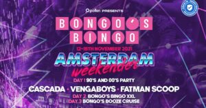 Bongo’s Bingo Amsterdam 2021 | Group Travel Trips, Events, Festivals & More | Pollen Presents