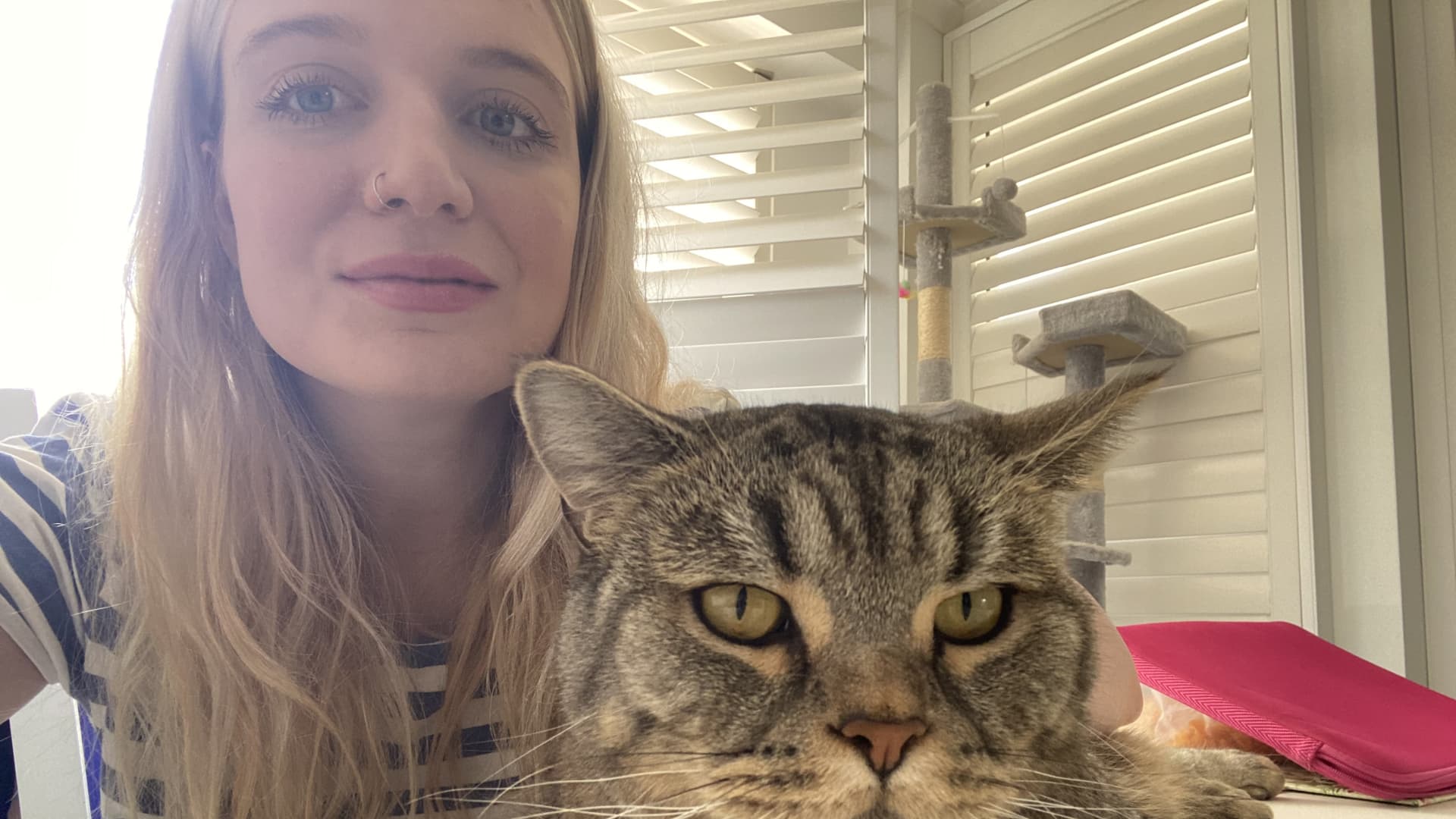 This 32-year-old saves money on travel by cat-sitting around the world