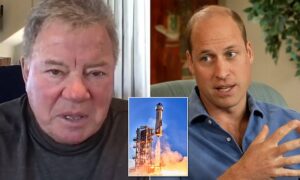 William Shatner says Prince William has ‘wrong idea on space travel but backs him on climate change | Daily Mail Online