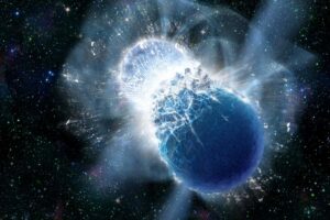 Jet from neutron stars seems to travel seven times the speed of light | New Scientist